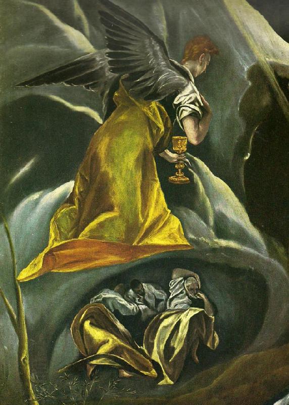El Greco christ on the mount of olives oil painting picture